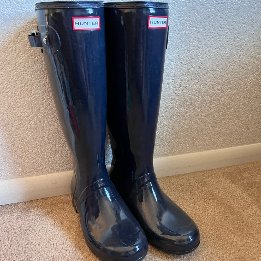 Hunter tall boots